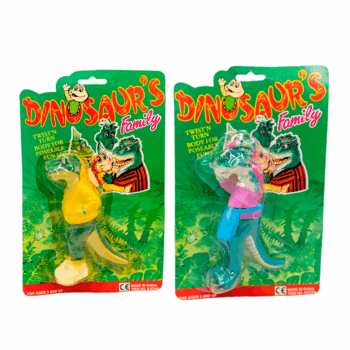 Set de 2 figuras de Dinosaurio Sellados en Blíster