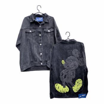 Casaca Jean Mickey Mouse - Negra