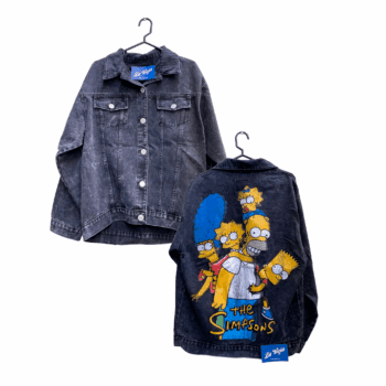 Casaca Jean Simpsons - Negra