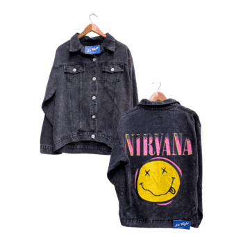 Casaca Jean Nirvana - Negra