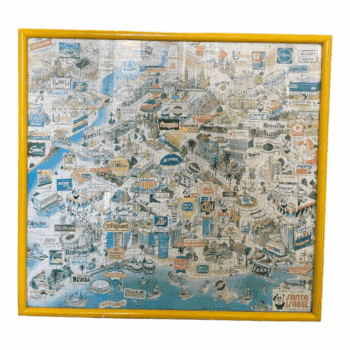 Cuadro de Rompecabezas Santa Isabel Modelo Playa Original