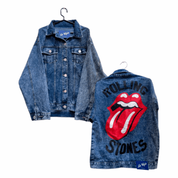 Casaca Jean Rolling Stone - Azul Intermedio