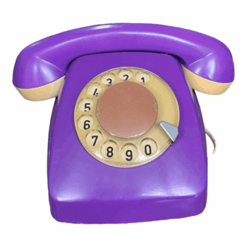 Teléfono Original Ochentero morado