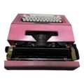 Máquina de Escribir Olivetti Rosada - Imagen 3