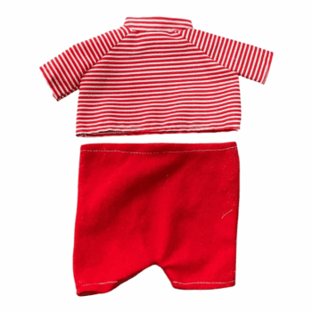 Ropa artesanal para muñeco vintage tipo orejón (compatible con Topo Gigio)