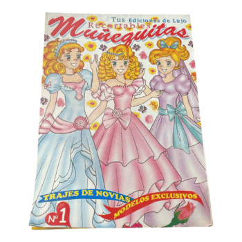 Block de 30 Muñecas Recortables Grande Original