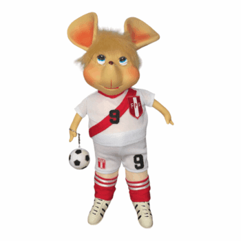 Peluche en uniforme de Selección Peruana