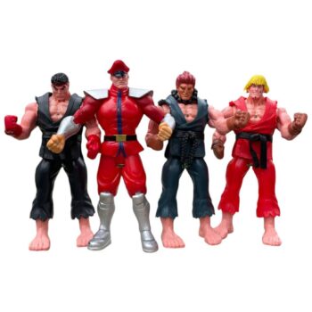 Pack de 4 Figuras Street Fighter