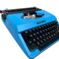 Máquina de Escribir Royal Azul - Imagen 2