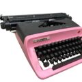 Máquina de escribir Olympia Rosada - Imagen 2