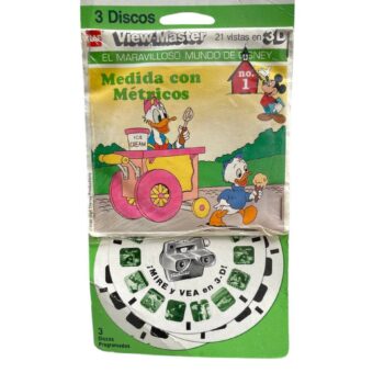 Set de 3 Discos "Medida con métricos" para View Master