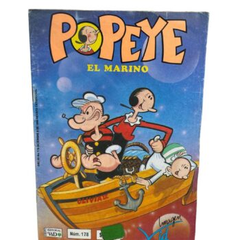 Cómic Popeye El Marino Nro. 178 de 1992