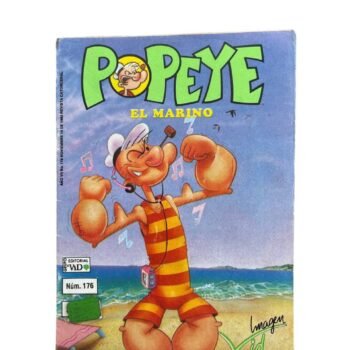 Cómic Popeye El Marino Nro. 176 de 1992 