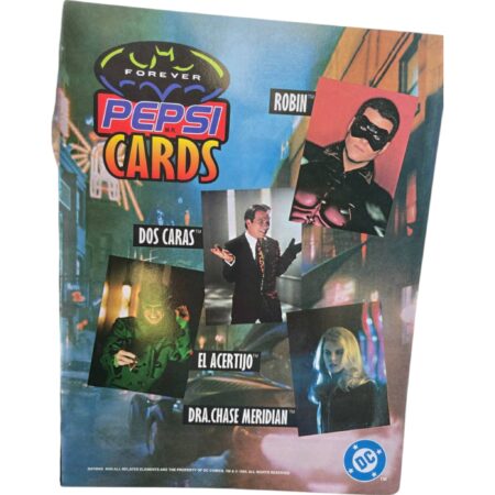 Album Pepsi Card Batman 1995 Completo - Imagen 4