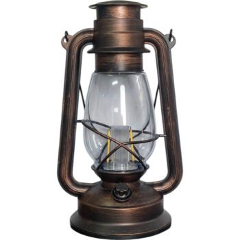 Lámpara Marrón Vintage Grande