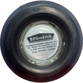 Recipiente de Vidrio con forma de Llanta