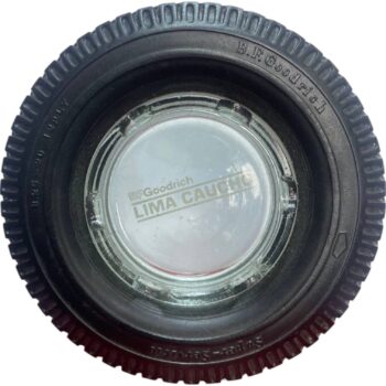 Recipiente de Vidrio con forma de Llanta