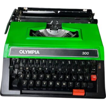 Máquina de Escribir Silver Reed Verde