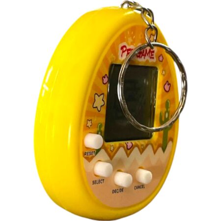 Juego Tamagoch 168 en 1, juguete virtual para mascotas, color amarillo - Imagen 4