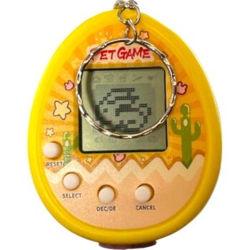 Juego Tamagoch 168 en 1, juguete virtual para mascotas, color amarillo