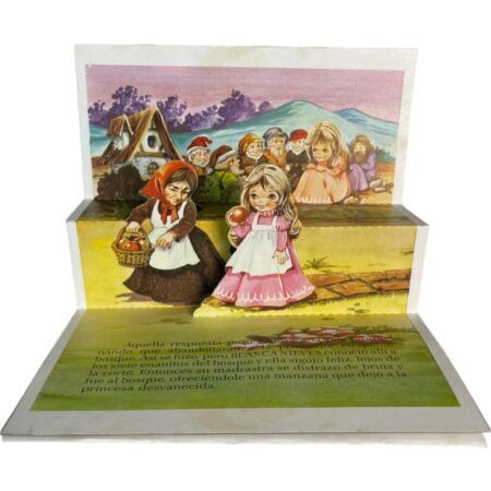 Colección Pantomima "Blanca Nieves y los 7 Enanitos" Cuento en 3D - Imagen 3