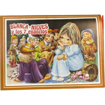 Colección Pantomima "Blanca Nieves y los 7 Enanitos" Cuento en 3D