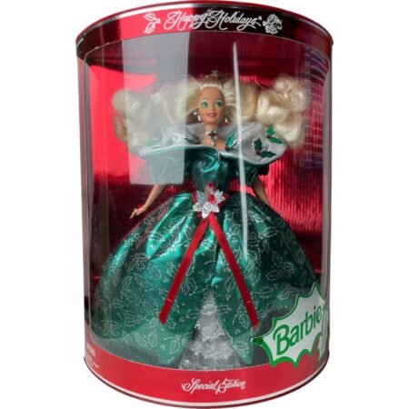 Muñeca Barbie Edición Especial Happy Holidays 1995 - Imagen 5