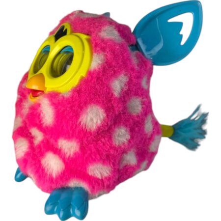 Furby Peluche Rosa con Manchas Blancas - Imagen 4
