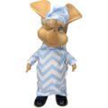 Topo Gigio - Muñeco de época 80s (Coleccionable) Pijama a Rayas - Imagen 1