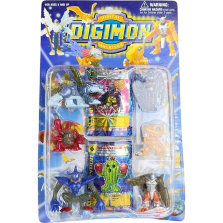 Digimon Digital Monster Pack de Figuras y Cartas - Imagen 3