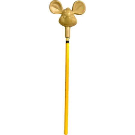 Lápiz Mongol con Cabeza de Topo Gigio – Años 80