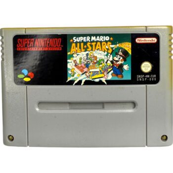 Cassette Europeo Super Mario All Stars Famicon En Caja Original