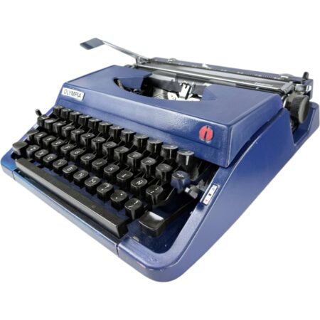 Máquina de Escribir Olympia Morada