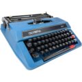Máquina de escribir OLYMPIA 300 Azul - Imagen 3