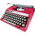 Máquina de Escribir Silver Reed Rosa - Imagen 2