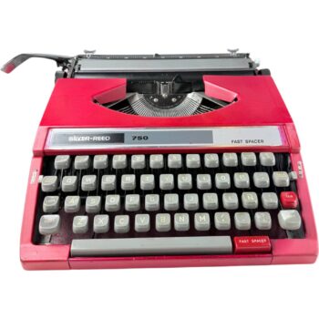 Máquina de Escribir Silver Reed Rosa