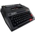 Máquina de Escribir Olympia Negra - Imagen 2