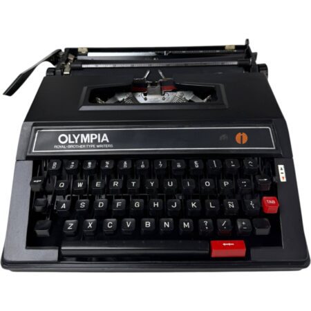 Máquina de Escribir Olympia Negra