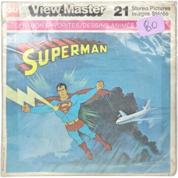 Set de 3 Discos de "Supermán" para View Master