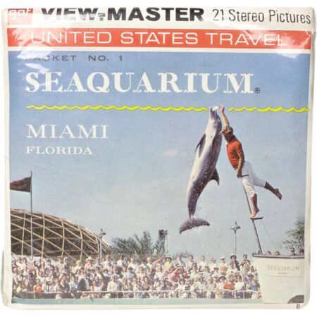 Set de 3 Discos de "Seaquarium Miami" para View Master