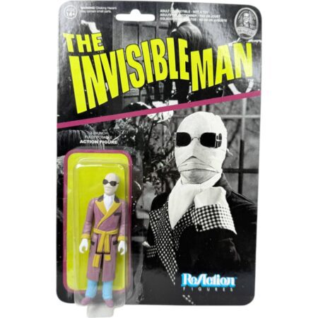 Figura de Acción El Hombre Invisible – Horror Classics | Funko ReAction Retro Style - Imagen 1