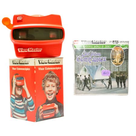 Pack de View Master Original + Set de 3 Discos Originales de Cats From Outer Space