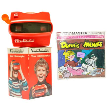 Pack de View Master Original + Set de 3 Discos Originales de Dennis The Menace