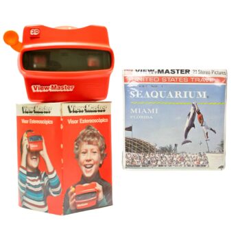 Pack de View Master Original + Set de 3 Discos Originales de Seaquarium Miami