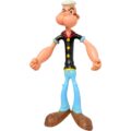 Muñeco Popeye Bendable Marca Bronco Figura Flexible Vintage de Colección - Imagen 1