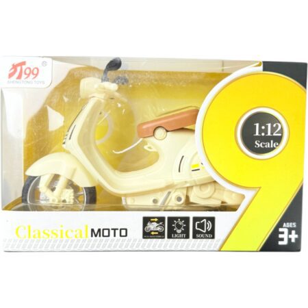 Moto Vespa Q Series Escala 1:12 - Imagen 6