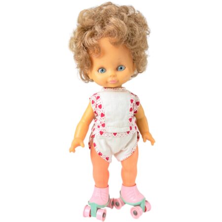 Muñeca Basa Paty Patinadora Funciona - Imagen 4