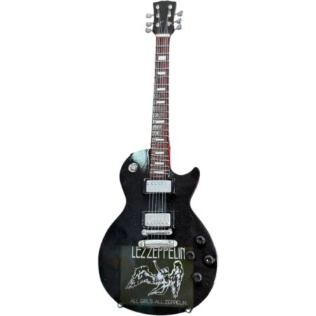 Mini Guitarra Vintage 25 cm – Ensamblada a Mano en MDF