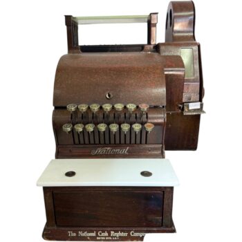 Máquina Registradora National Antigua 1918 – Original de Época