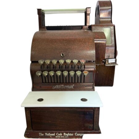 Máquina Registradora National Antigua 1918 – Original de Época
